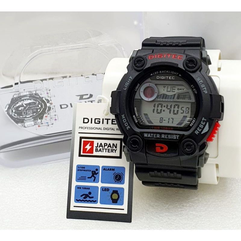 JAM TANGAN PRIA DIGITEC DG 5900 DIGITAL ORIGINAL TAHAN AIR