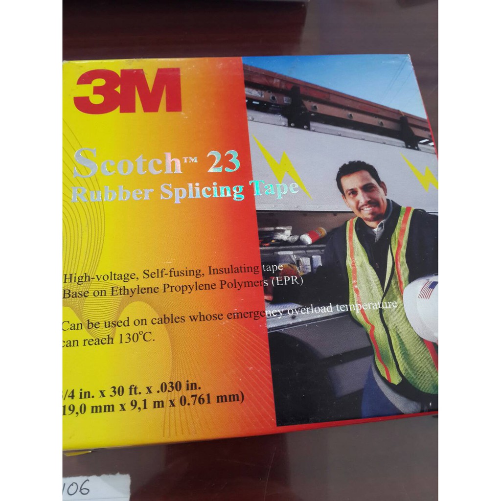 

Scotch 3M 23 / selotip hitam lakban hitam / double tape