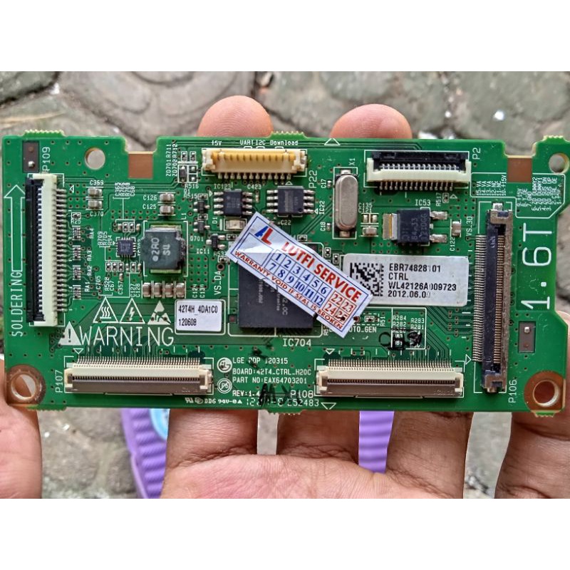 tcon plasma 42PA/PN. Tcon TV PLASMA LG 42PN/PA4500.