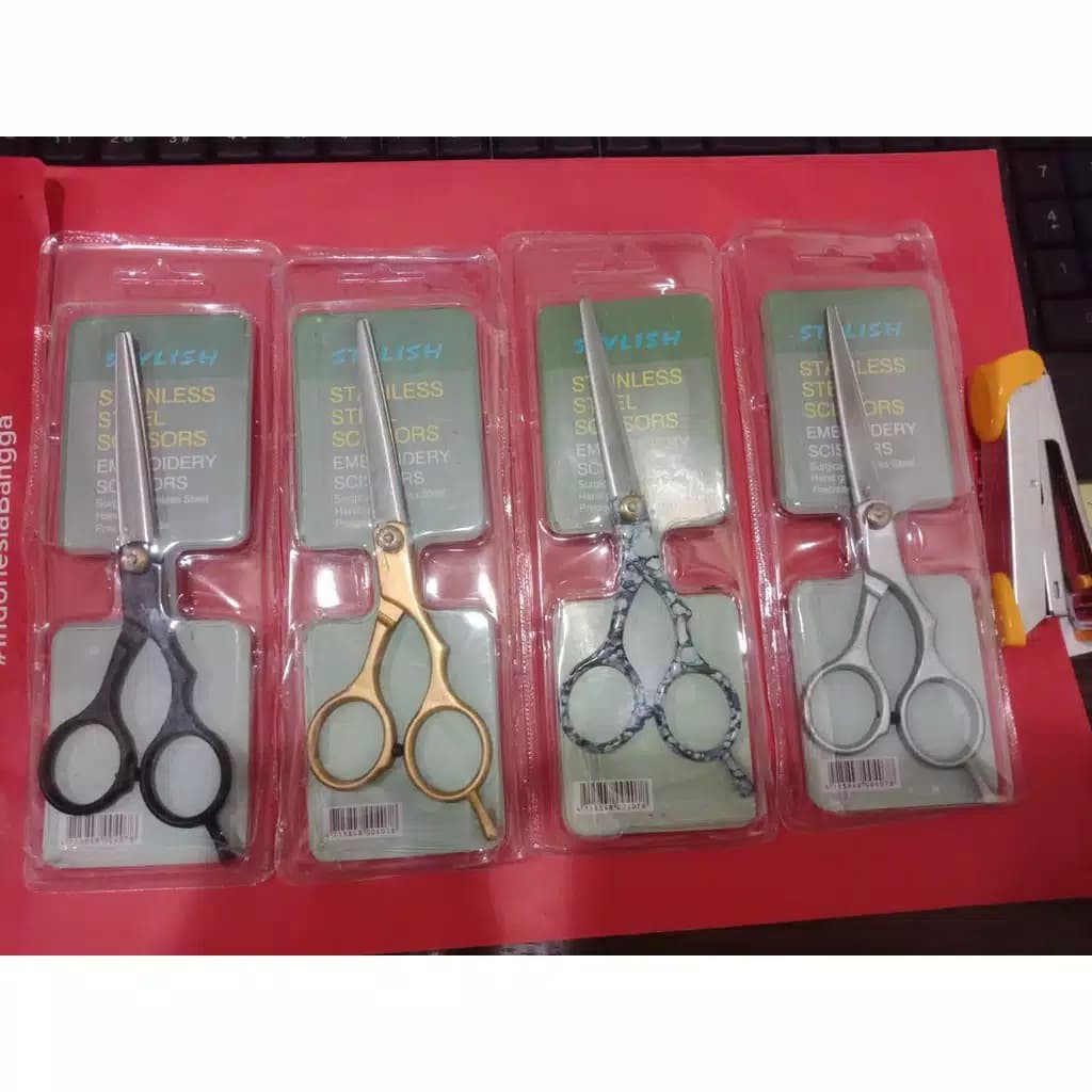 gunting stainless untuk gunting rambut