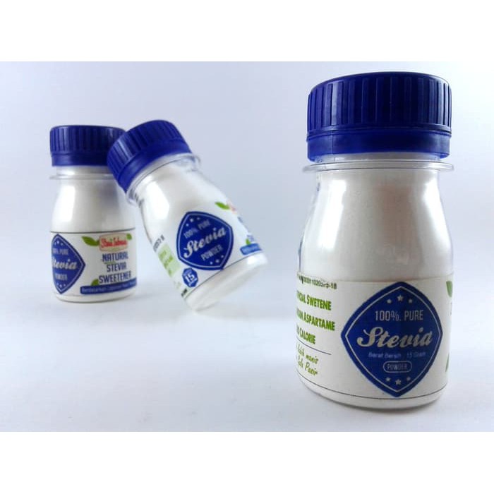 

Stevia Sweetener Botol 15 Gr/Gula Stevia/Gula Diabetes/Pemanis alami