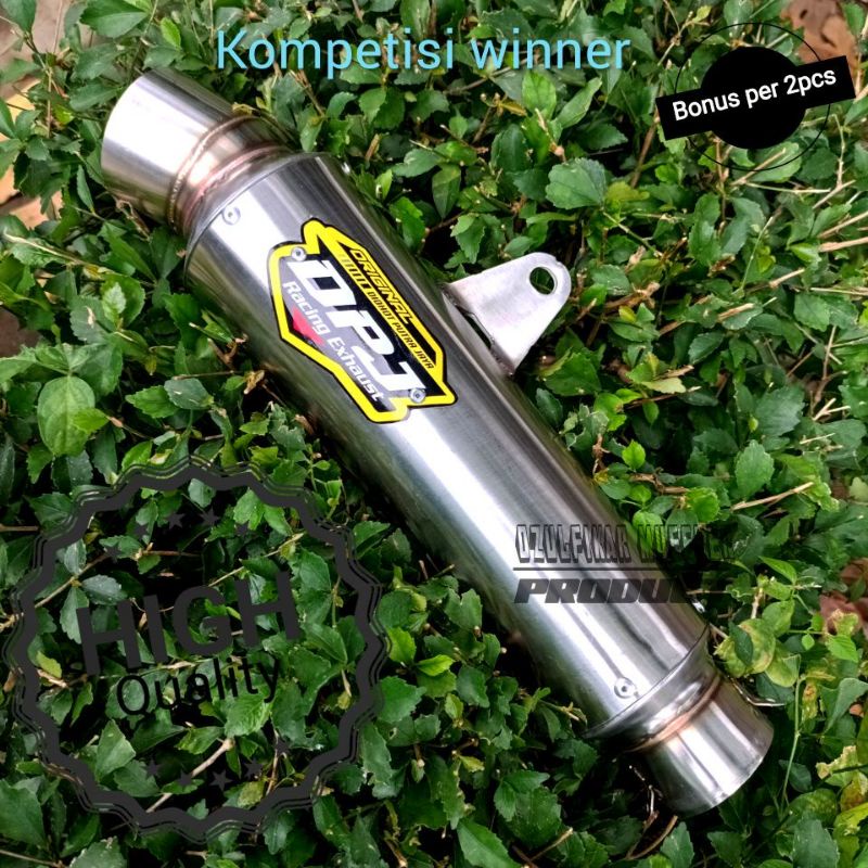 Slincer Knalpot DPJ Sarangan Setengah Separo Suara Helikopter Jigsaw Silincer slincer tabung knalpot jigsaw jiksaw fantera fanterra pantera stainles sarangan setengah-KOMPETISI WINNER