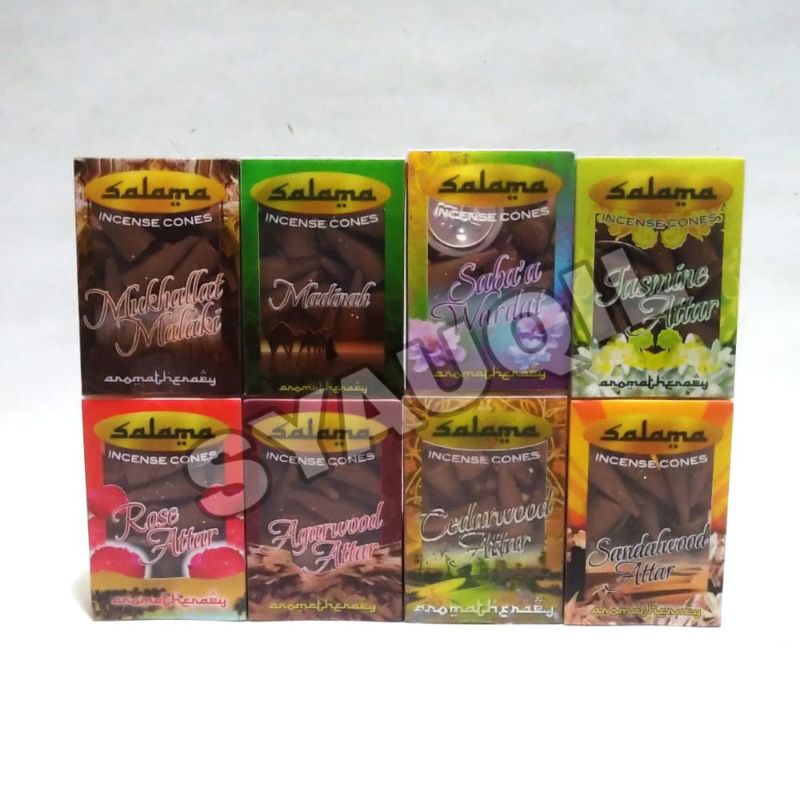 Dupa Salama Model Kerucut Tumpeng Aromaterapi.