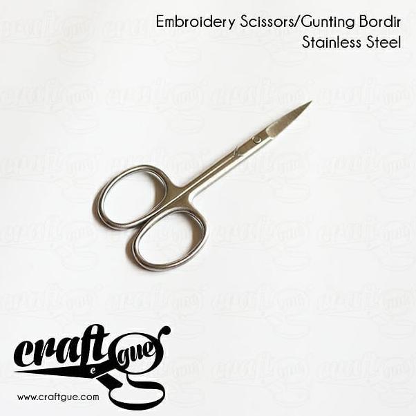 

Diskon Embroidery Scissors/Gunting Bordir Stainless Steel Diskon