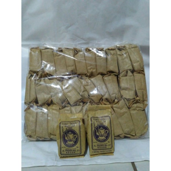 

Kopi Bubuk / Kopi Hitam Bubuk Non Gula Khas Bogor 1Pack Isi 30Bungkus