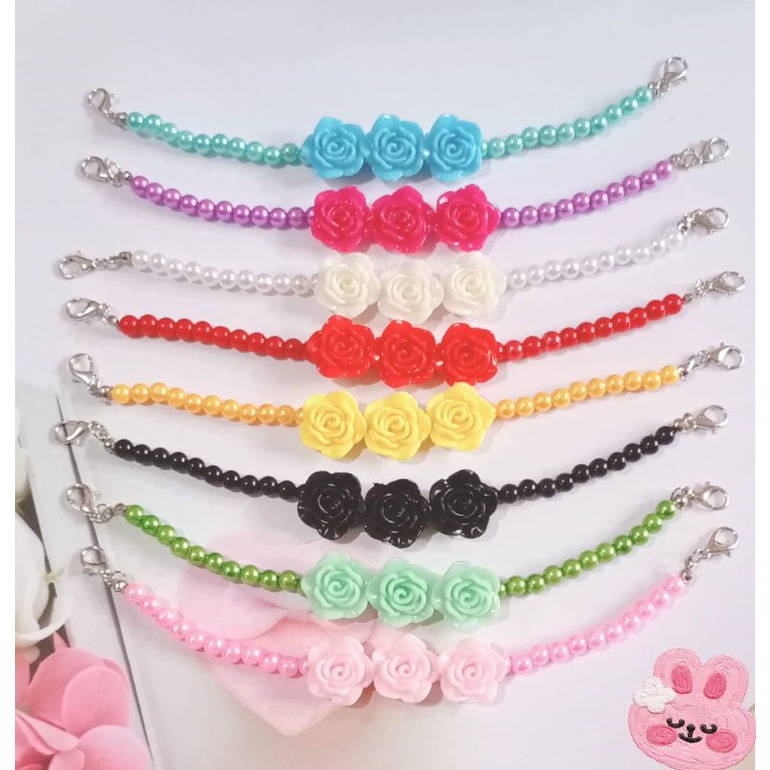 konektor masker mutiara / konektor masker hijab kaitan masker hijab kerudung