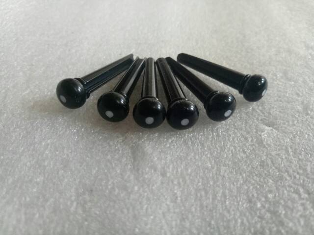 pin bridge/tusuk senar /hand pin /bridge pin/kenip satu set 6 pcs