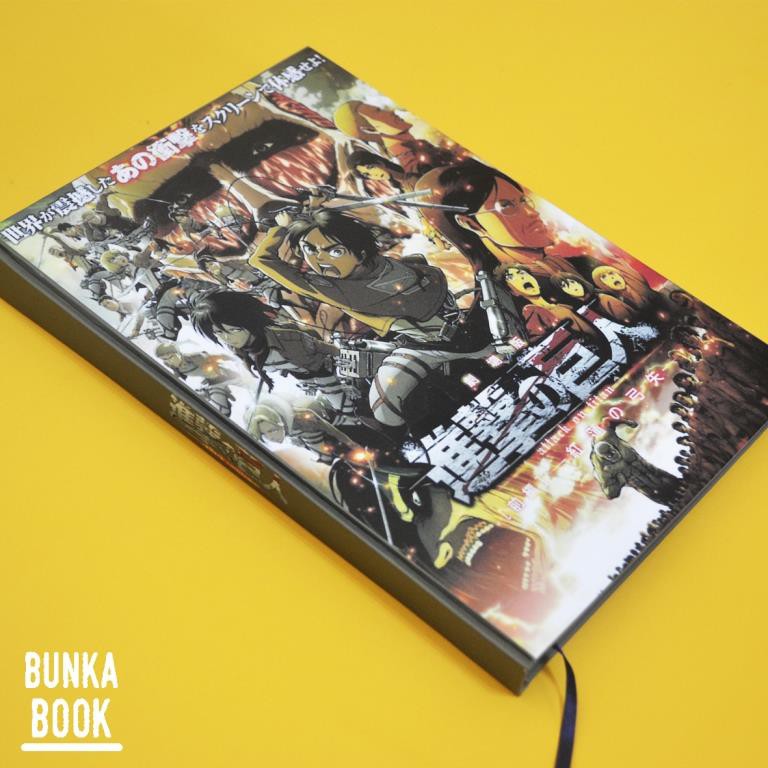 

Note Book Hardcover Anime Shingeki no Kyojin B Ukuran A5 Jurnal Agenda Planner Gift Couple