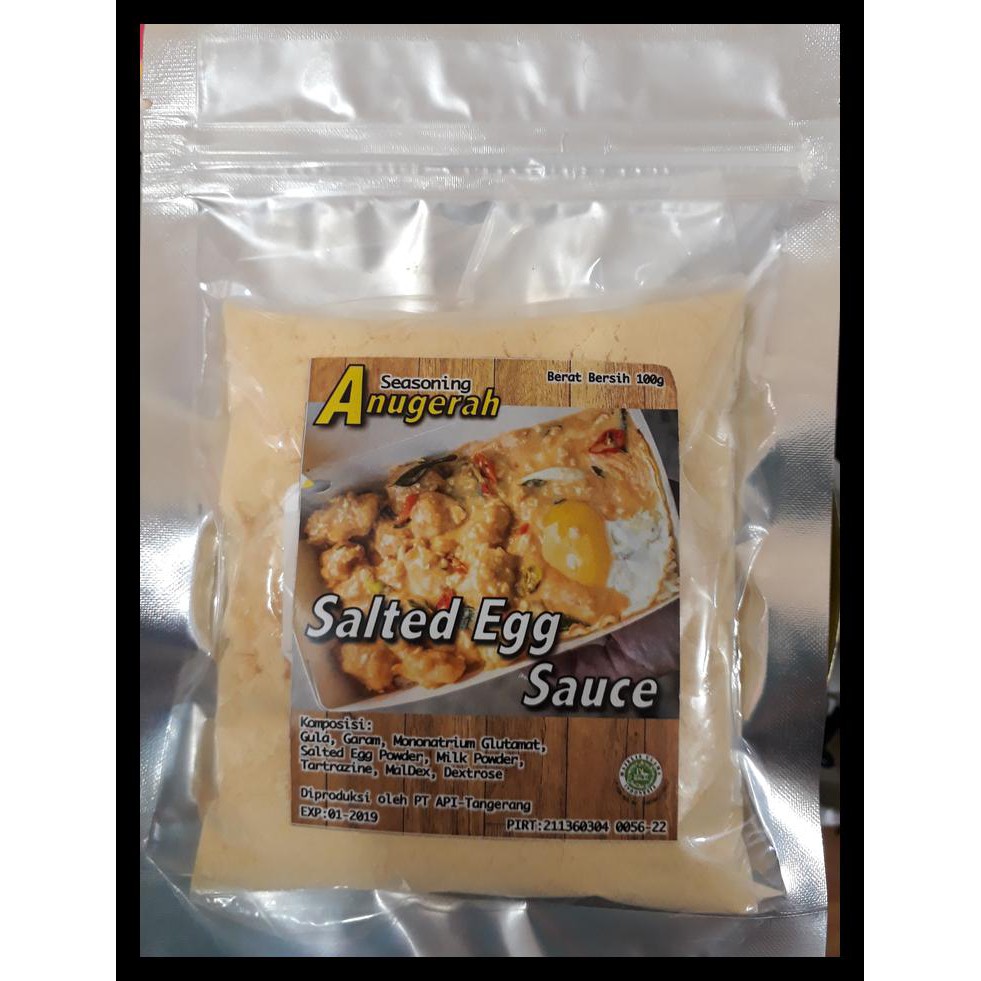 

BEST SELLER SALTED EGG SAUCE POWDER 100gr