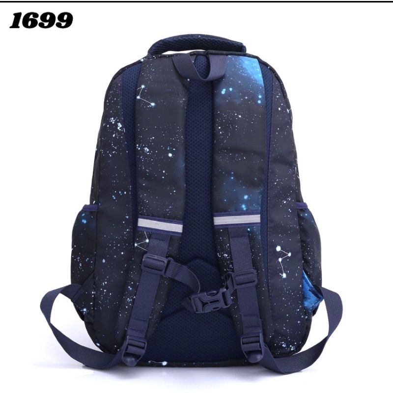 Tas ransel backtoschool backpack Tas ransel sekolah anak pria/wanita open case Tas ransel sekolah anak galaxy