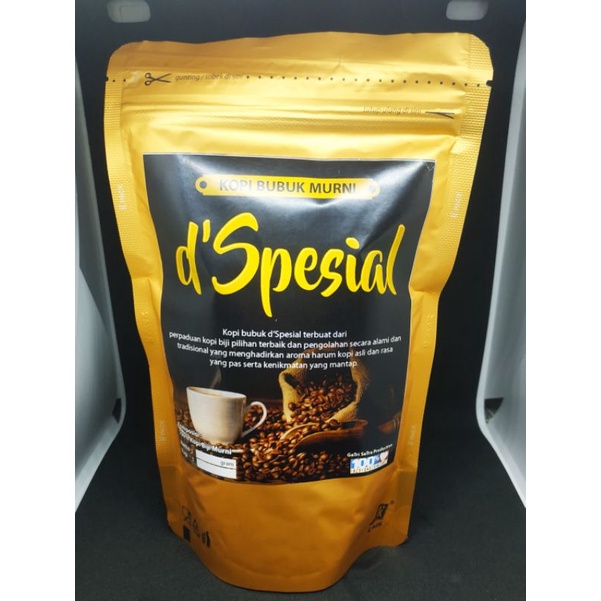 

Kopi Bubuk Murni Robusta "d'Spesial