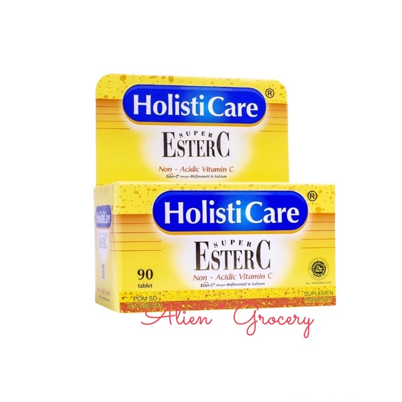 Ester C Holisticare Vitamin C Botol isi 90