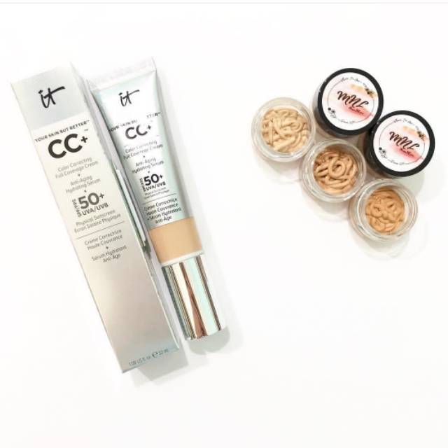 IT COSMETICS ~ Your Skin But Better CC Cream with SPF 50+ Share in jar