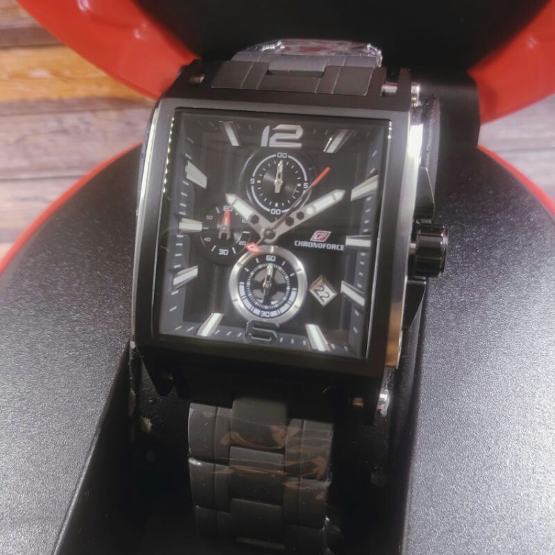 Jam tangan  Chronoforce 5312 Tali Rantai Original Pria