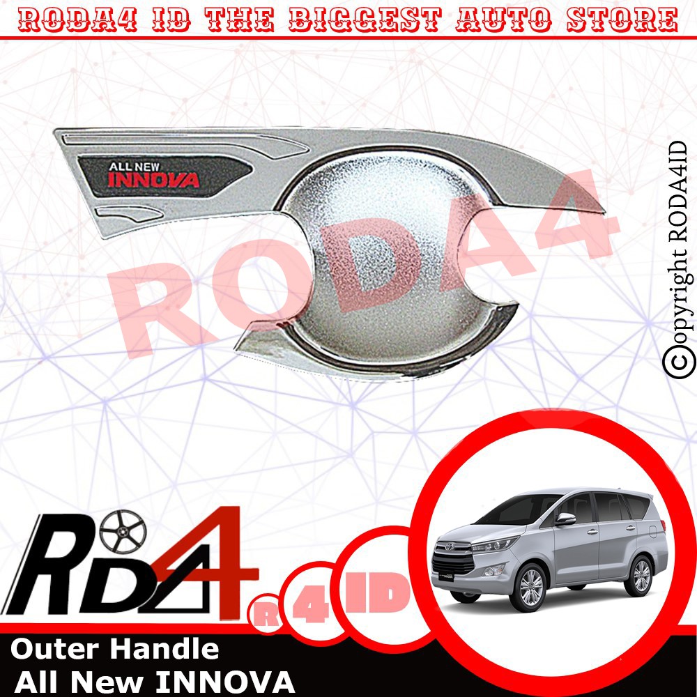 Outer Handle  All New INNOVA Premium Chrome