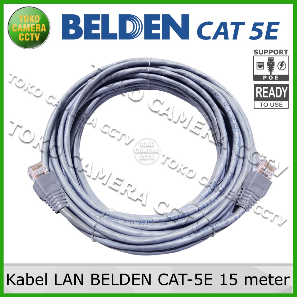 KABEL LAN BELDEN CAT 5E 15 METER