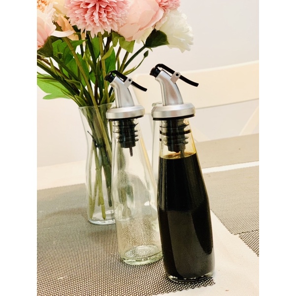 Botol kecap kaca sauce bottle mini 100ml cute anti tumpah anti bocor