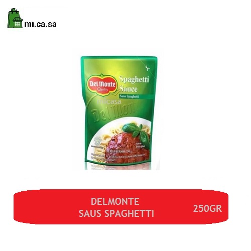 

Delmonte Spaghetti Sauce / Saus Spaghetti Pouch 250gr