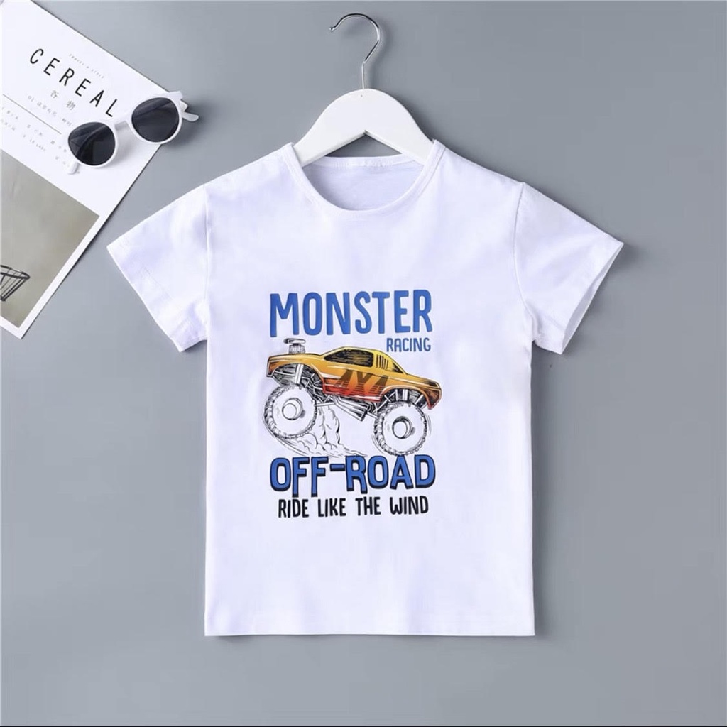 ( HARGA GROSIR ) KAOS LENGAN PENDEK Baju Tidur Anak Bayi RANDOM