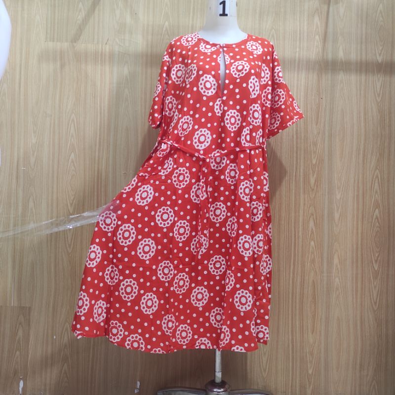 Batik Qonita Daster Rosita Saku Sleting Motif Halus 2-Motif 11