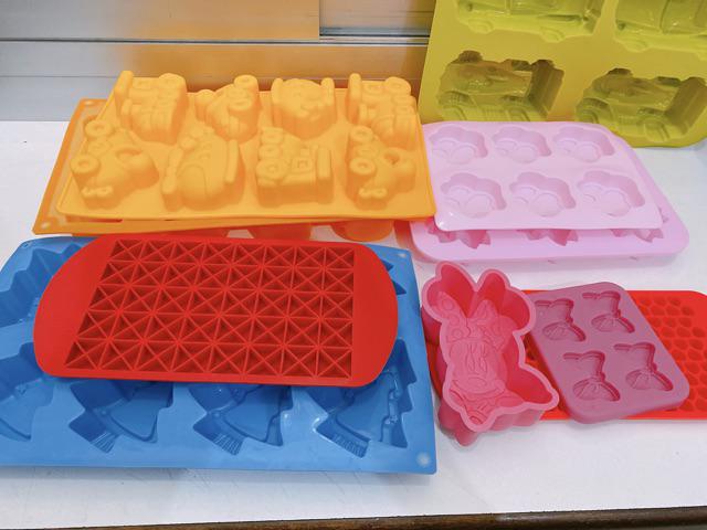 Cj Cetakan  Silikon Kue Puding Sakura 6 Cavity