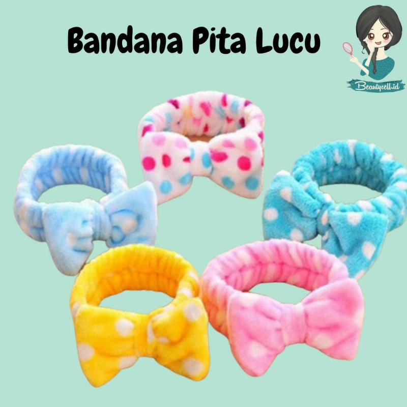 Bandana Pita Lucu