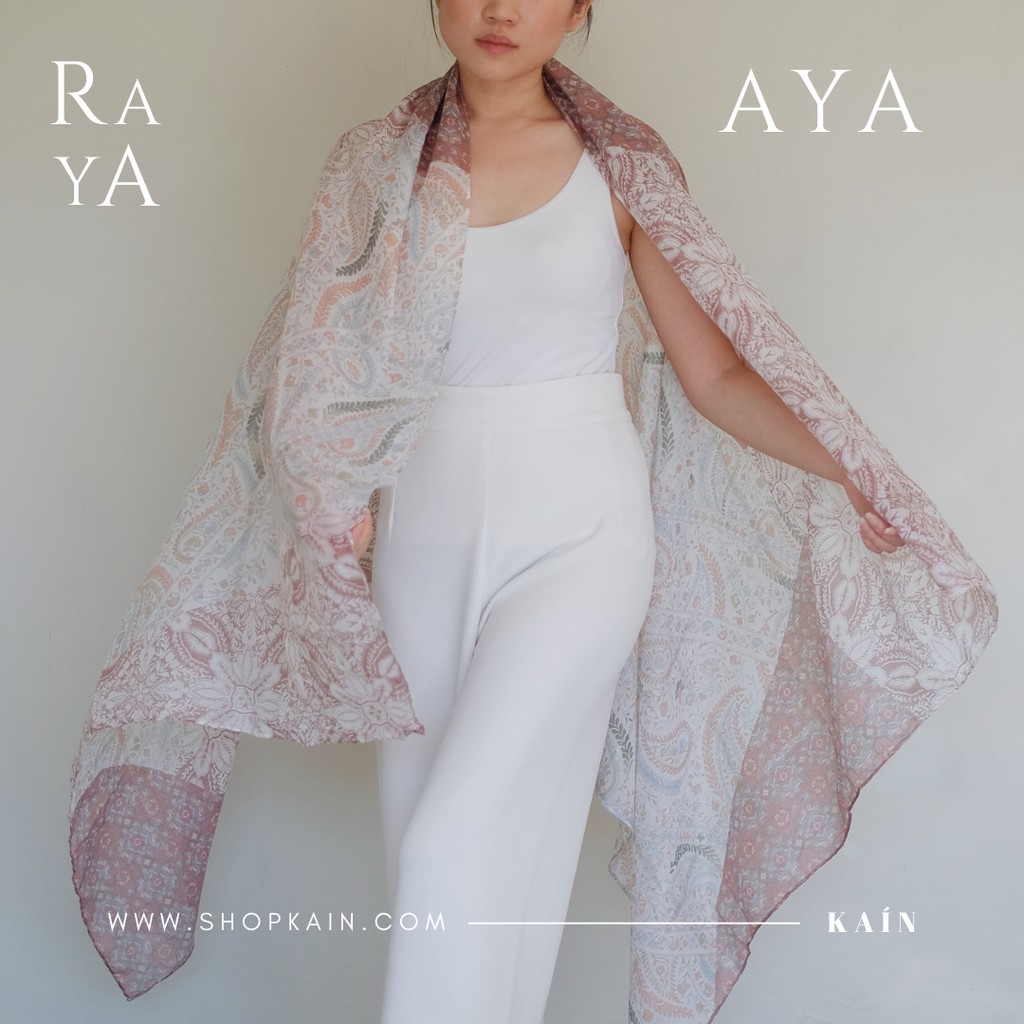 SHOPKAIN Aya Shawl (No Tassels) - The Raya Edit