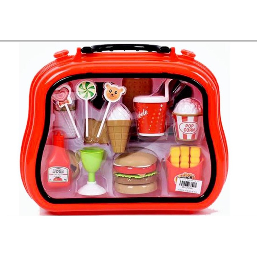 mwn.toys Mainan Burger Set 27 pcs No 689-18