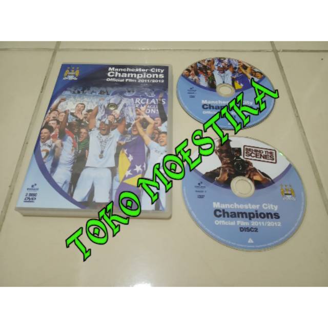 dvd manchester city champions - official film 2011/2012