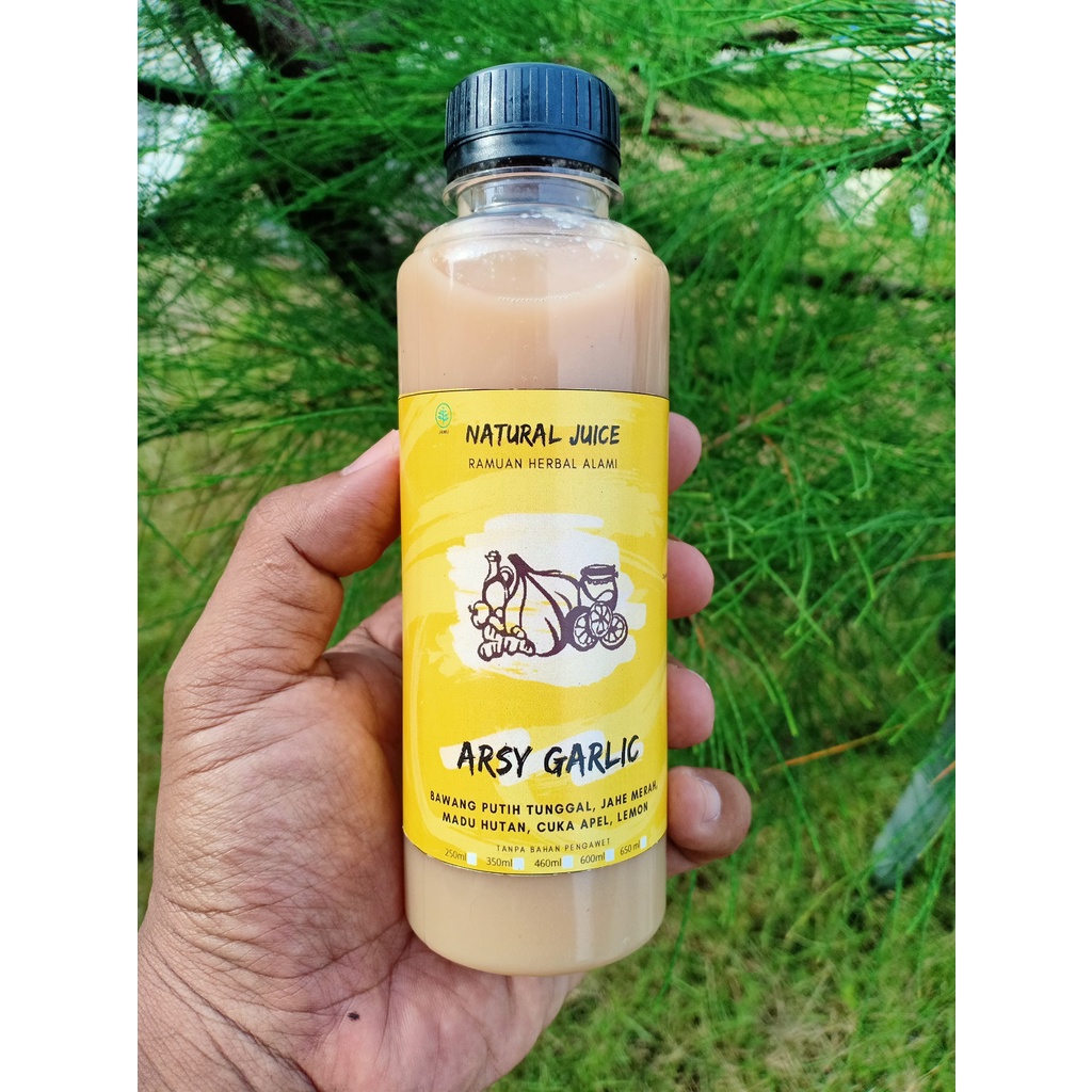 

[350ml] Arsy Garlic Jus Herbal Bawang Putih Tunggal - Jus Bawang Lanang - Herbal Bawang Lanang