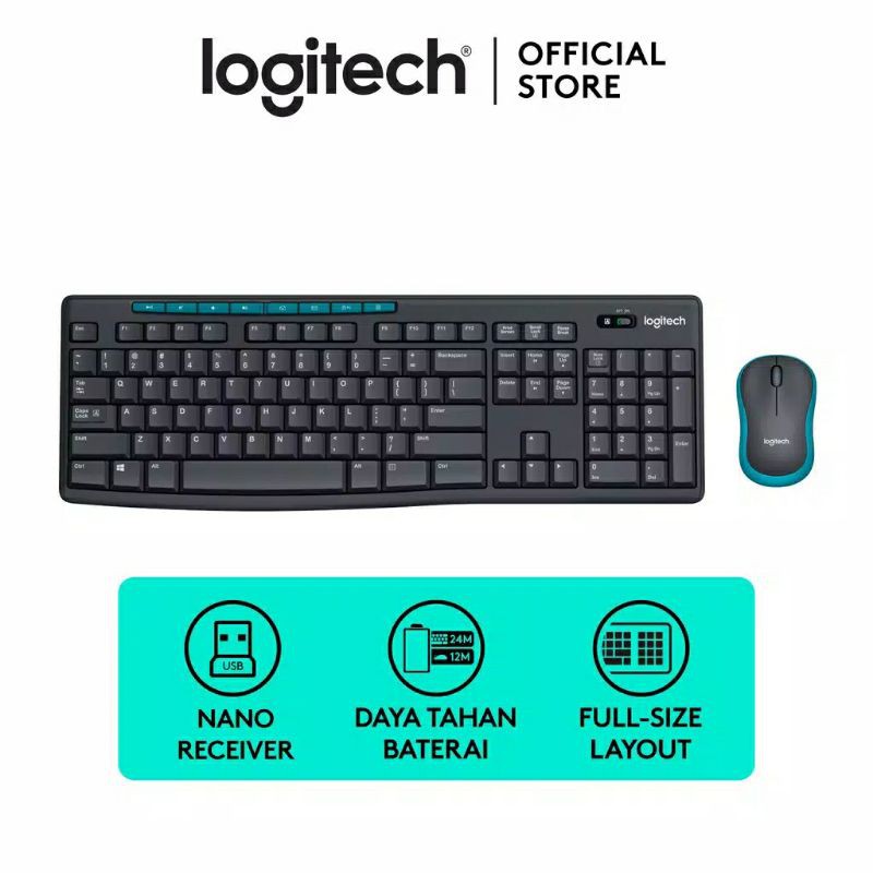 keyboard nouse wireless logiteck