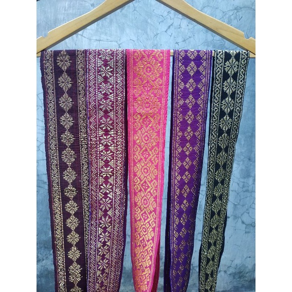 Selendang Songket ASLI (Tenunan khas BALI)-1
