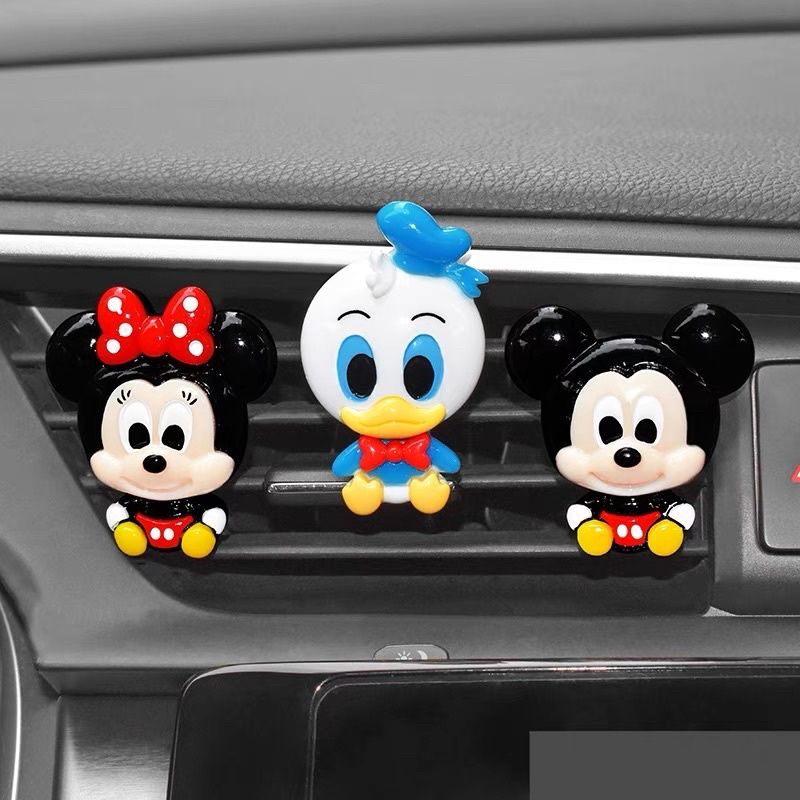 parfume klip ac mobil mickey minnie hiasan parfume mobil PARFUM KLIP AC SMILE // Pengharum airfreshener