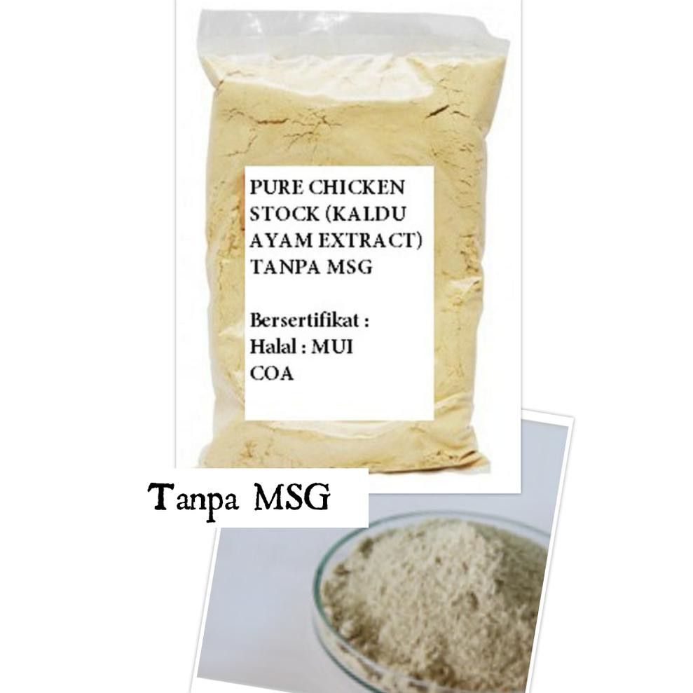 

Paling Laris Pure Chicken Stock / Kaldu Ayam Extract - Tanpa Msg Terpercaya