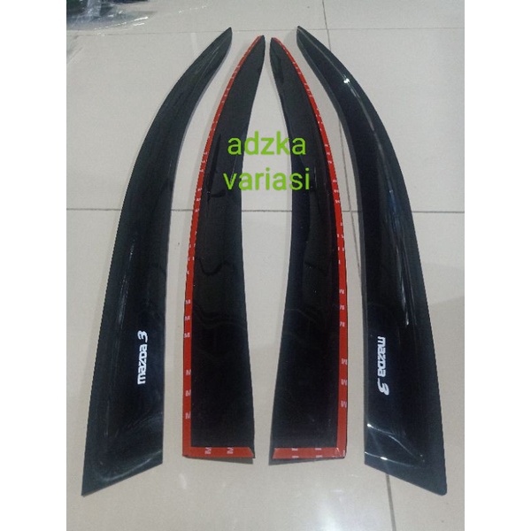 talang air mobil Mazda 3 sedan model slim tahun 2006 2007 2008 2009 2010 2011