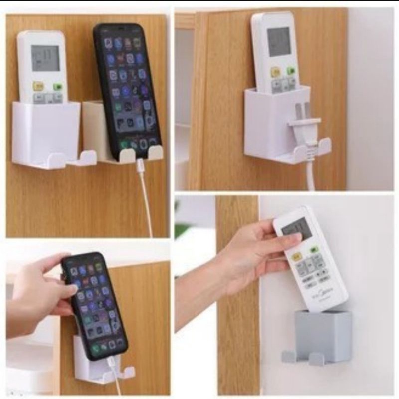 holder hp remote tempat handphone dinding