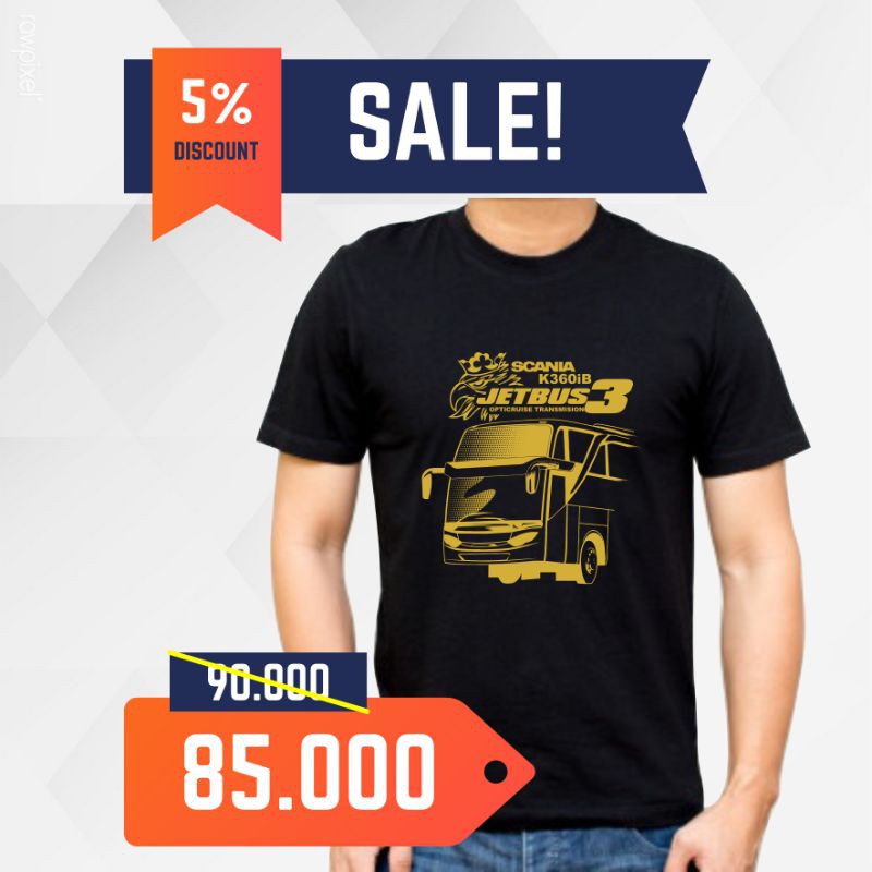 Kaos Scania Jetbus 3 Murah bismania