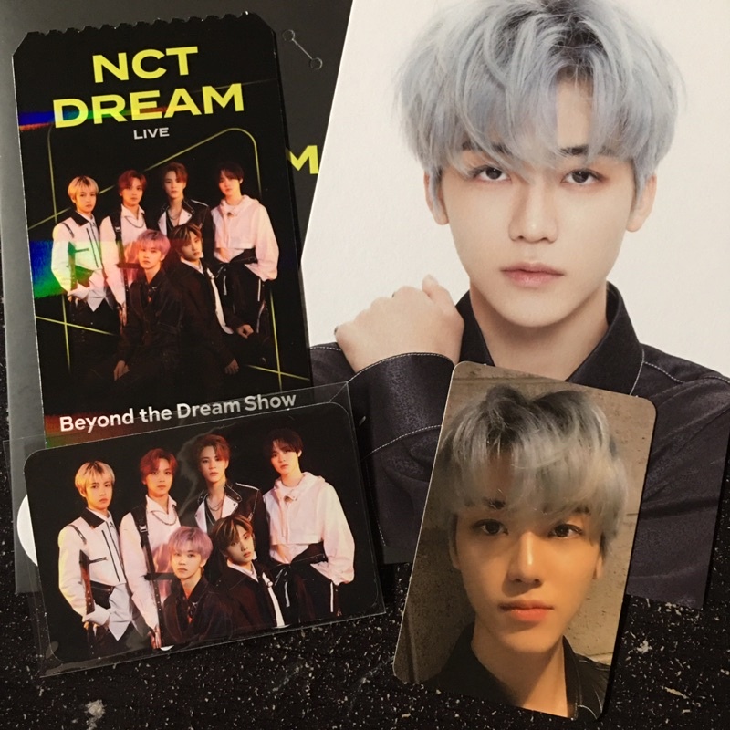 ar ticket beyond live nct dream jaemin fullset unsealed official