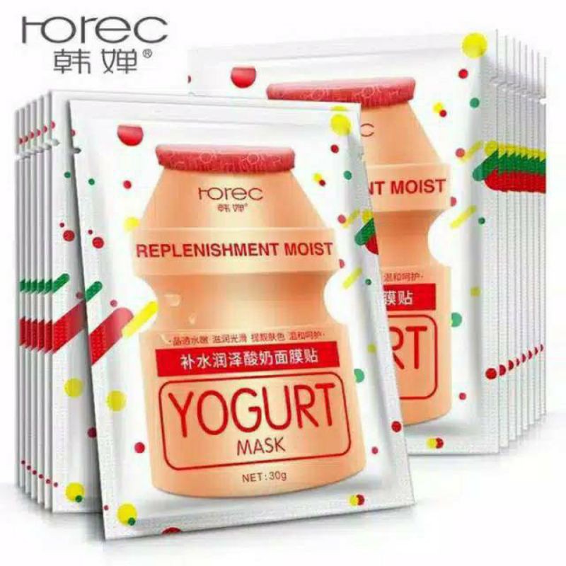 ORIGINAL MASKER ROREC YOGURT/MASKER PEMUTIH WAJAH YOGURT ORIGINAL