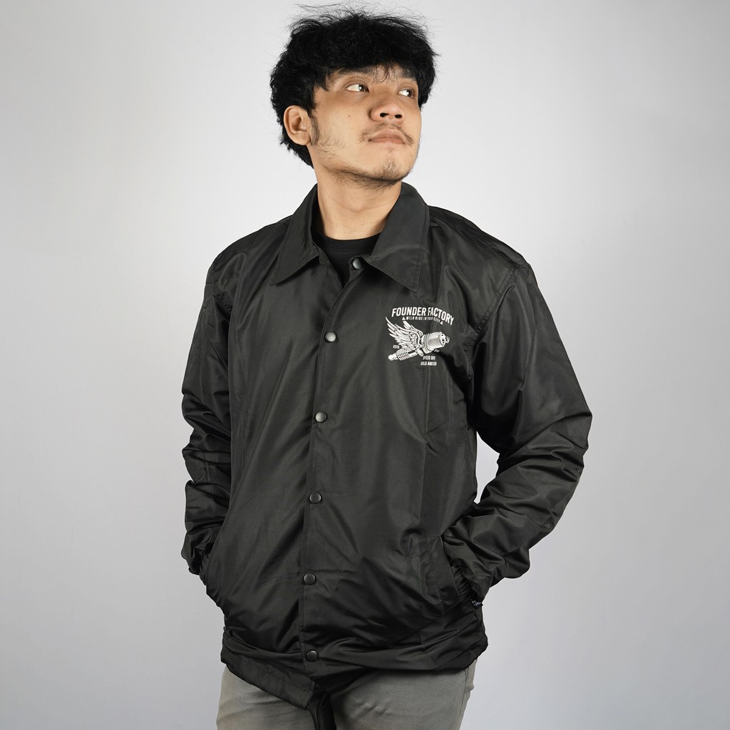 Founder Factory - Spark Coach Jacket - Black