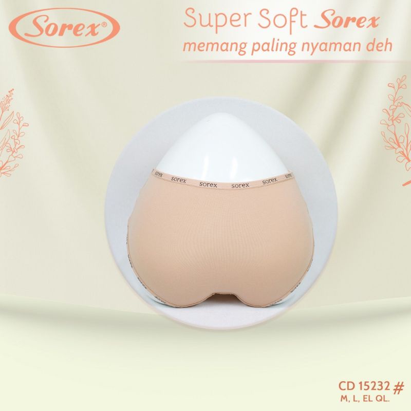 Sorex 15232 CD Celana Dalam Wanita Super Soft Midi