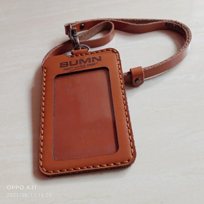 

Office & Stationery | Document Organizer | Tali Gantungan Name Tag Id Card Kulit Asli Logo Bumn | Best Seller