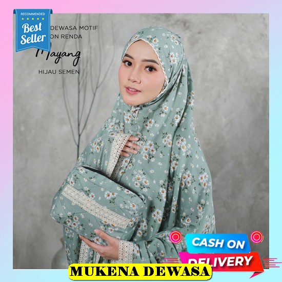 Mukena Dewasa Rukuh Remaja Lebaran Terbaru 2021 2022 Mukenah Bali Murah Alat Sholat Cewek Mewah Muke