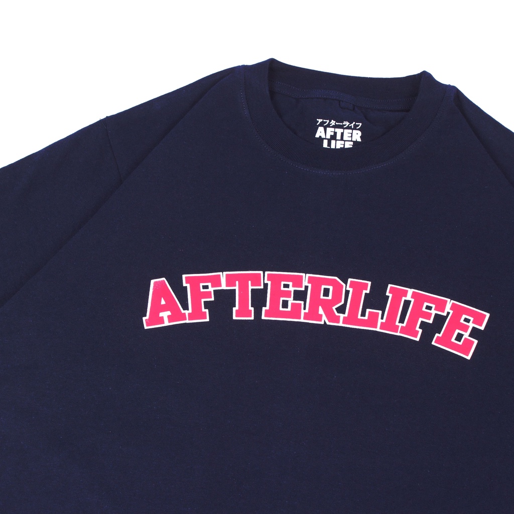 AFTERLIFE - Tshirt Choi Pitcher Navy | 21057G