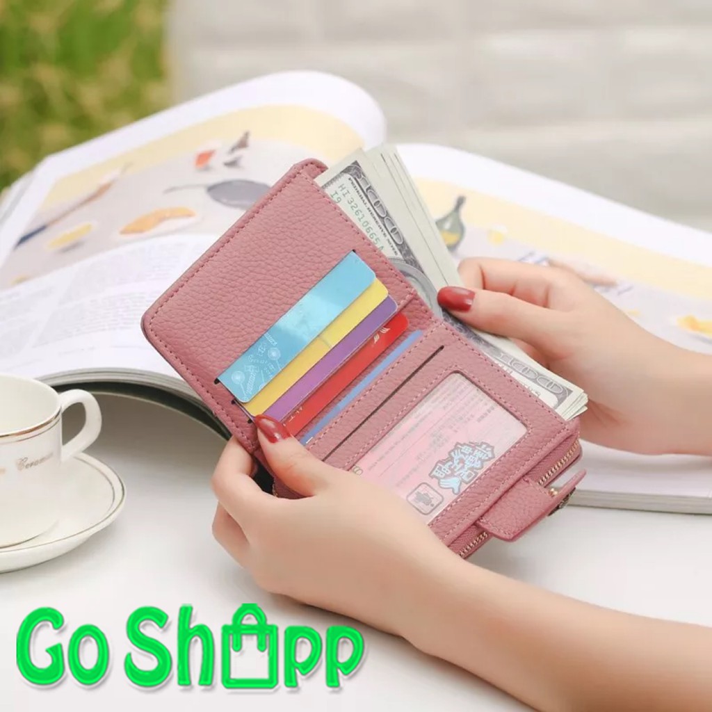Dompet Lipat Wanita Kancing Lebah - Dompet Wanita Import Fashion Korea - Dompet Import [PD07]