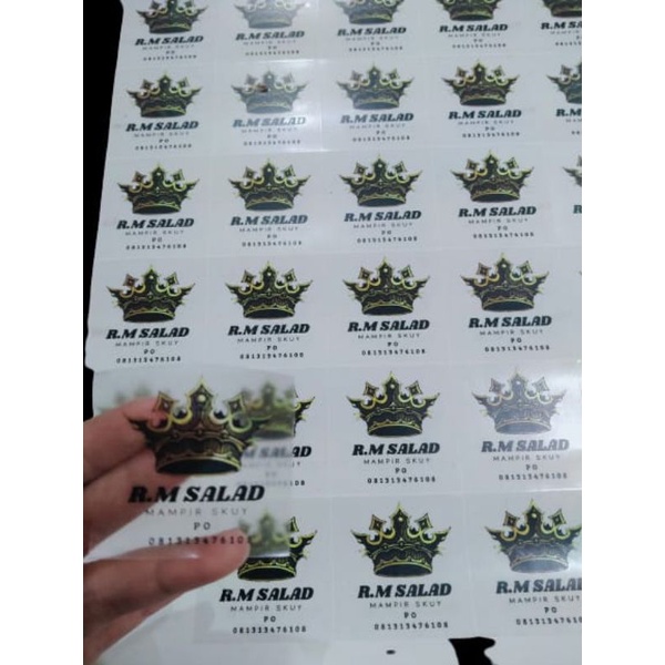 

Cutting Stiker Vinyl