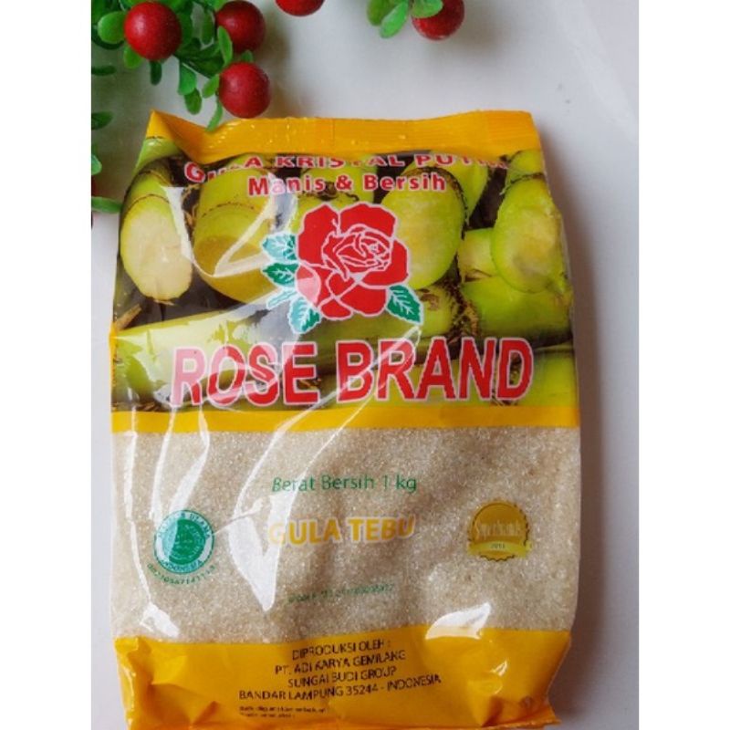 

Gula Kemasan 1Kg | Rose Brand 1kg | Food Station 1kg | Gula murah
