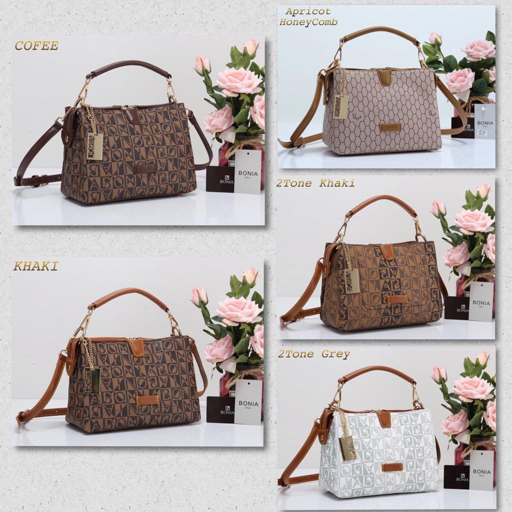 Tas Bonia Crossbody Top Handle Signature Semprem 894