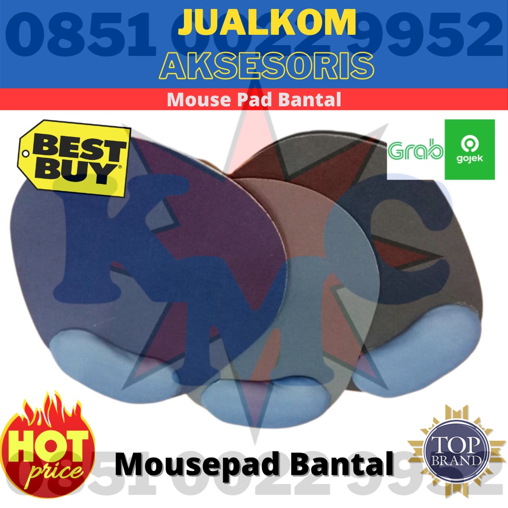 Mousepad Bantal Standart  ( Alas / tatakan Mouse )