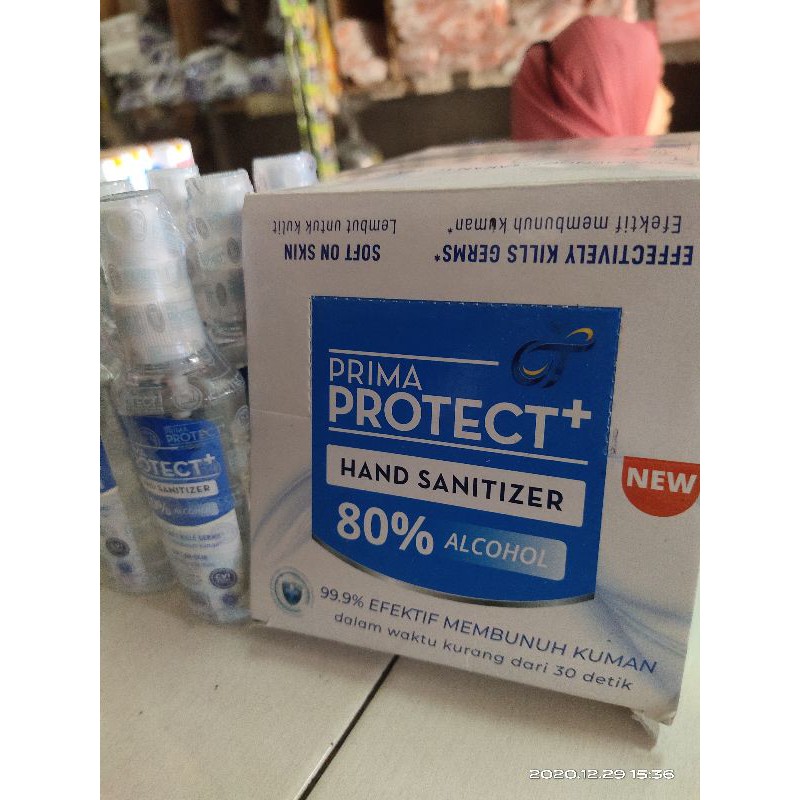 PRIMA PROTECT. HAND SANITIZER 80%,SEBOTOL 50 ML